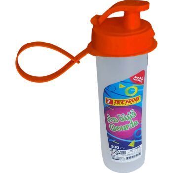 GOURDE 500 ml ROUGE "TECHNO" REF: 5218