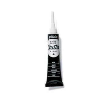 GUTTA A L'EAU NOIR TUBE DE 20 ml "PEBEO" REF: 147012