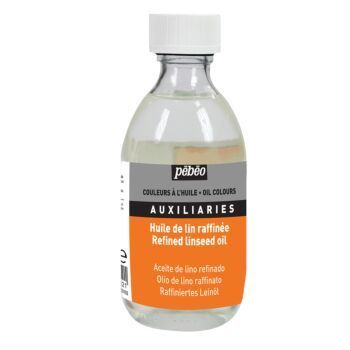 HUILE DE LIN FLACON DE 245ml RAFFINEE "PEBEO" REF: 650102