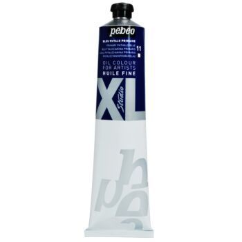 HUILE FINE XL TUBE DE 200ml BLEU PHTALO PRIMAIRE "PEBEO" REF: 200011