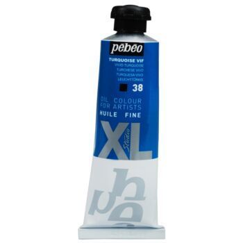 HUILE FINE XL TUBE DE 37ml TURQUOISE VIF "PEBEO" REF: 937038