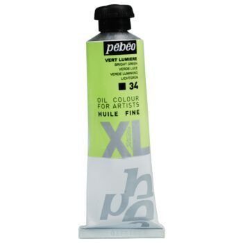 HUILE FINE XL TUBE DE 37ml VERT LUMIERE "PEBEO" REF: 937034