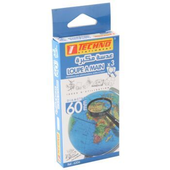 LOUPE DE BUREAU DIAM 60 mm "TECHNO" REF: 6206