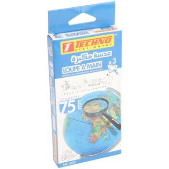 LOUPE DE BUREAU DIAM 75 mm "TECHNO" REF: 6207