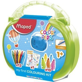 MALLETTE DE COLORIAGEVERT "MAPED" REF: 897416