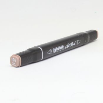 MARQUEUR DOUBLE TETE RAW UMBER SQUARE ARTMARK "TECHNO" REF: 6122
