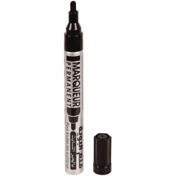 MARQUEUR PERMANENT POUR TOUTES SURFACES NOIR "TECHNO" REF: 4520
