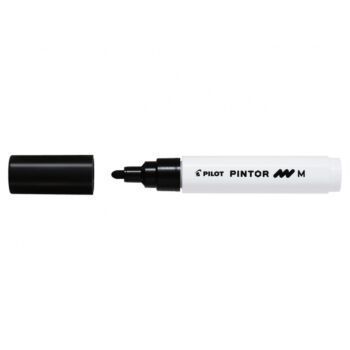 MARQUEUR PINTOR POINTE MOYENNE NOIR "PILOT" REF: SW-PT-M-B