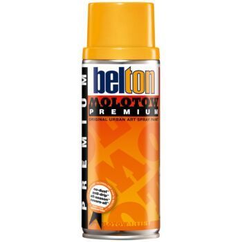 PEINTURE EN AEROSOL BELTON PREMIUM 400 ML 010 JAUNE MELON "MOLOTOW" REF: MO327007