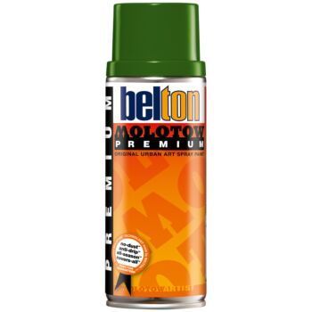 PEINTURE EN AEROSOL BELTON PREMIUM 400 ML 165 VERT MOUSSE "MOLOTOW" REF: MO327225
