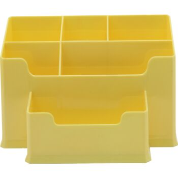 organiseur-de-bureau-diago-jaune-pastel-techno-ref-9941