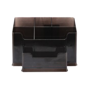 organiseur-de-bureau-diago-transparent-fume-techno-ref-9956