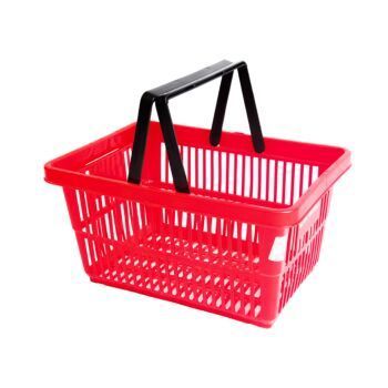 PANIER A MAIN 20L ROUGE ARAVEN REF: 44119