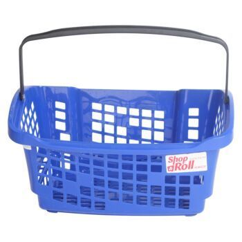 PANIER SHOP & ROLL SYSTEM 20L BLEU ARARVEN REF: 26846