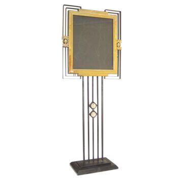PANNEAU DE SIGNALISATION LUXE DORE TECHNO REF: 8033