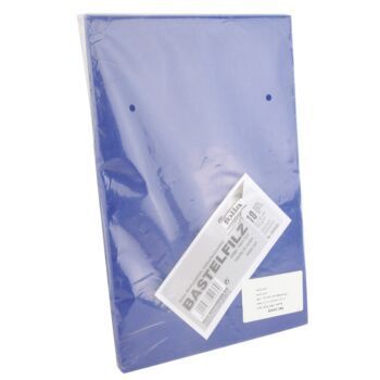 PAPIER FEUTRINE PQT 10 PCS BLEU 20x30 cm 150g/m "FOLIA" REF: 520436