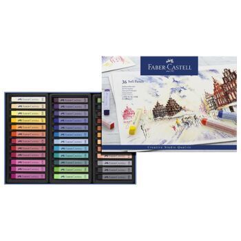 PASTEL TENDRE BOITE DE 36 "FABER CASTELL" REF: 128336
