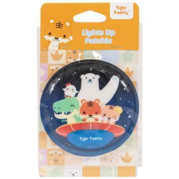 PATCHIE LUMINEUX TRAVEL TOGETHER "TIGER FAMILY" REF: PTLIG1-G