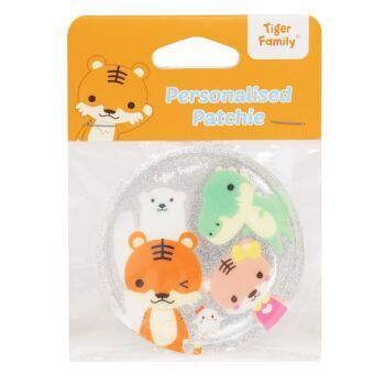PATCHIE MASCOT BUDDIES "TIGER FAMILY" REF: PTIG3-F