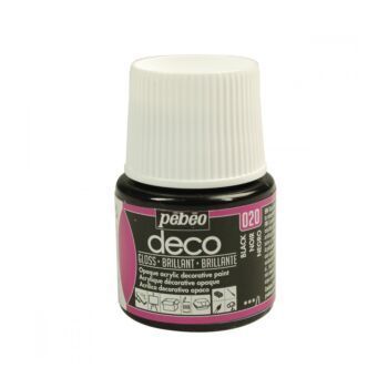 PEBEO DECO BRILLANT NOIR PROFOND 45 ml "PEBEO" REF: 092020
