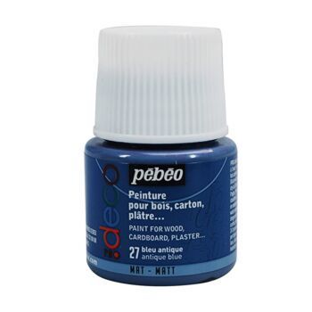 PEBEO DECO MAT BLEU ANTIQUE 45 ml "PEBEO" REF: 204027