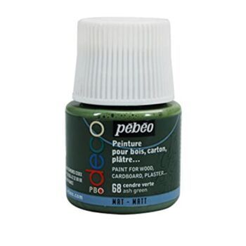 PEBEO DECO MAT CENDRE VERTE 45 ml "PEBEO" REF: 204068