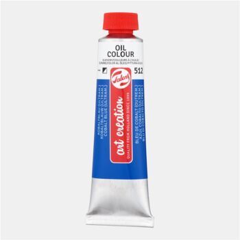 PEINTURE A L'HUILE 40ml BLEU COBALT OUTREMERE "TALENS ART CREATION " REF: 9019512M