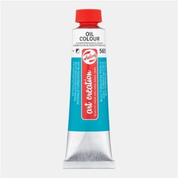 PEINTURE A L'HUILE 40ml BLEU TURQUOI PHTALOCYANINE "TALENS ART CREATION " REF: 9019565M