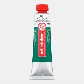 PEINTURE A L'HUILE 40ml VERT EMERAUDE "TALENS ART CREATION " REF: 9019616M