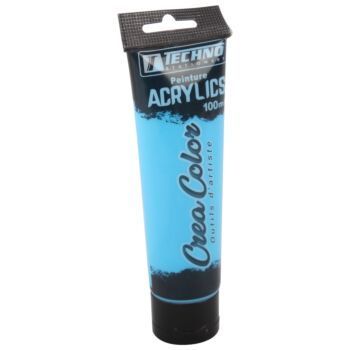 PEINTURE ACRYLIQUE 100 ML BLEU OUTREMER CLAIRE CREA COLOR "TECHNO" REF: 5674