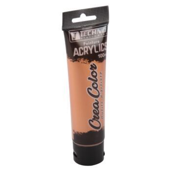 PEINTURE ACRYLIQUE 100 ML CUIVRE CREA COLOR "TECHNO" REF: 5676