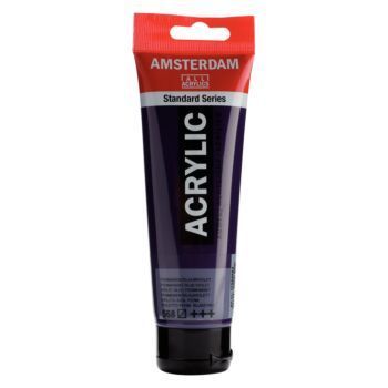 PEINTURE ACRYLIQUE 120ml VIOLET BLEU ATRE "AMSTERDAM" REF: 17095682