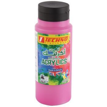 PEINTURE ACRYLIQUE 500 ML MAGENTA "TECHNO" REF: 5586