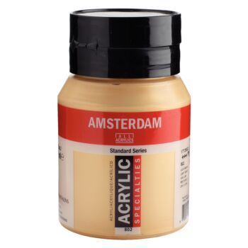 PEINTURE ACRYLIQUE 500ml OR CLAIRE "AMSTERDAM" REF: 17728022