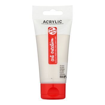 PEINTURE ACRYLIQUE 75ml ARGENTE "TALENS ART CREATION " REF: 3511800M