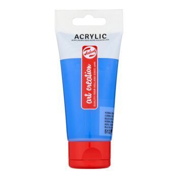 PEINTURE ACRYLIQUE 75ml BLEU COBALT OUTREMERE "TALENS ART CREATION " REF: 3511512M