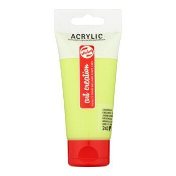 PEINTURE ACRYLIQUE 75ml JAUNE VERT "TALENS ART CREATION " REF: 3511243M