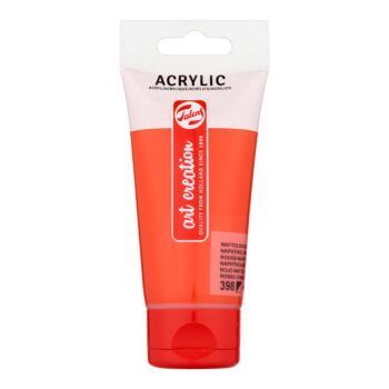 PEINTURE ACRYLIQUE 75ml ROUGE NAPHT CLAIRE "TALENS ART CREATION " REF: 3511398M