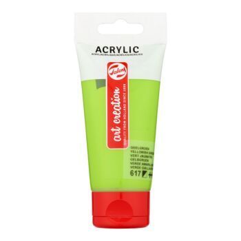 PEINTURE ACRYLIQUE 75ml VERT JAUNE "TALENS ART CREATION " REF: 3511617M