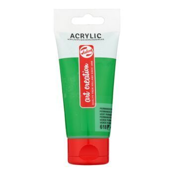PEINTURE ACRYLIQUE 75ml VERT PERMANANT CLAIRE "TALENS ART CREATION " REF: 3511618M