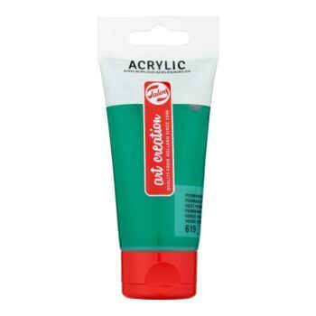 PEINTURE ACRYLIQUE 75ml VERT PERMANANT FONCE "TALENS ART CREATION " REF: 3511619M