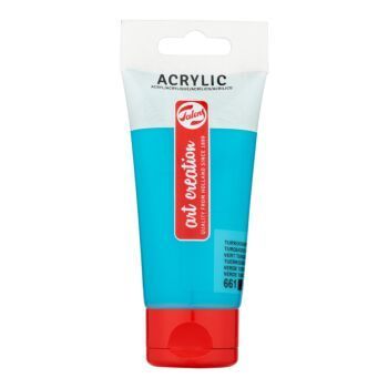 PEINTURE ACRYLIQUE 75ml VERT TURQUOISE "TALENS ART CREATION " REF: 3511661M