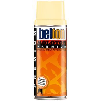 PEINTURE EN AEROSOL BELTON PREMIUM 400 ML 006 VANILLE "MOLOTOW" REF: MO327115