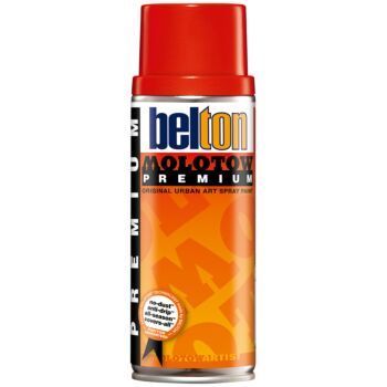PEINTURE EN AEROSOL BELTON PREMIUM 400 ML 016 ROUGE TRAFIC SWET 100 "MOLOTOW" REF: MO327013
