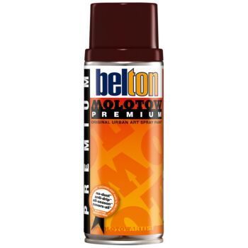 PEINTURE EN AEROSOL BELTON PREMIUM 400 ML 021 ROUGE NOIR GESER "MOLOTOW" REF: MO327139