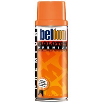PEINTURE EN AEROSOL BELTON PREMIUM 400 ML 027 HOMARD CLAIR "MOLOTOW" REF: MO327171