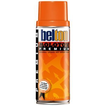 PEINTURE EN AEROSOL BELTON PREMIUM 400 ML 028 HOMARD MOYEN "MOLOTOW" REF: MO327242