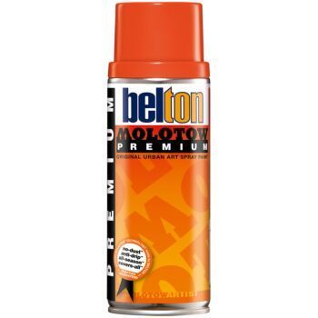 PEINTURE EN AEROSOL BELTON PREMIUM 400 ML 029 HOMARD "MOLOTOW" REF: MO327010