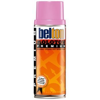 PEINTURE EN AEROSOL BELTON PREMIUM 400 ML 057 ROSE CHEWING-GUM TILT "MOLOTOW" REF: MO327197