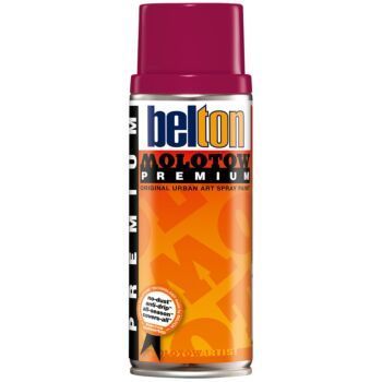 PEINTURE EN AEROSOL BELTON PREMIUM 400 ML 061 ROUGE AMARANTE "MOLOTOW" REF: MO327099
